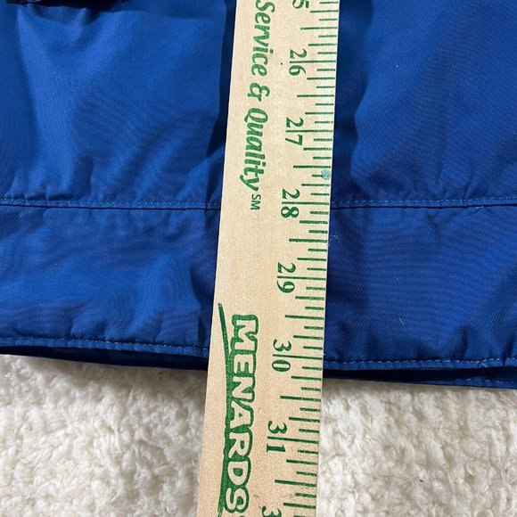 Burton Jacket Small Dry Ride Snowboard Ski Insulated Hooded Blue Full Zip Pocket - Picture 7 of 12